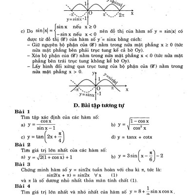 Giải Bài Tập Toán - Đại Số Giải Tích Lớp 11