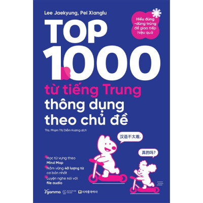 Top 1000 Từ Tiếng Trung Thông Dụng Theo Chủ Đề