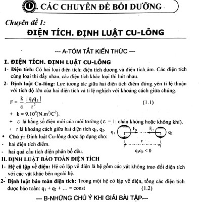 Công Phá Đề Thi Học Sinh Giỏi Vật Lí 11 (Tập 1)