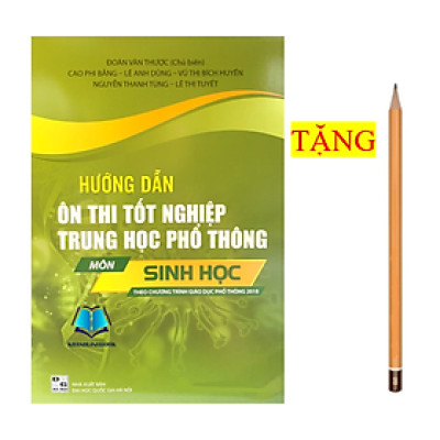 Sách - Hướng dẫn ôn thi tốt nghiệp trung học phổ thông môn Sinh Học (theo chương trình GDPT 2018)