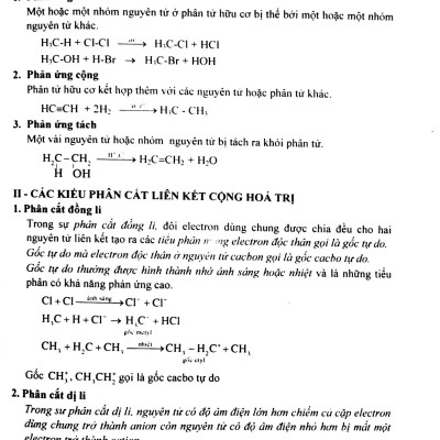 Bổ Trợ Kiến Thức Và Tư Duy Giải Nhanh Siêu Tốc Hóa Học Hữu Cơ Lớp 11 (Tập 1)