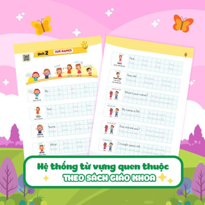 Sách - Luyện Viết Chữ Từ Vựng Tiếng Anh Theo Chương Trình Sách Giáo Khoa Lớp 3 - Megabook