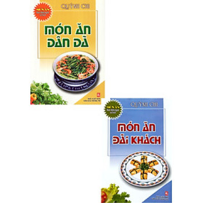 Combo Món Ăn Dân Dã + Món Ăn Đãi Khách (Bộ 2 Cuốn) _VT
