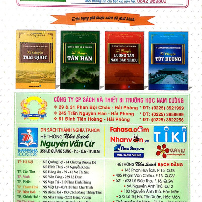 Tủ sách Kể Chuyện Lịch Sử Trung Quốc - kể Chuyện Tần Hán