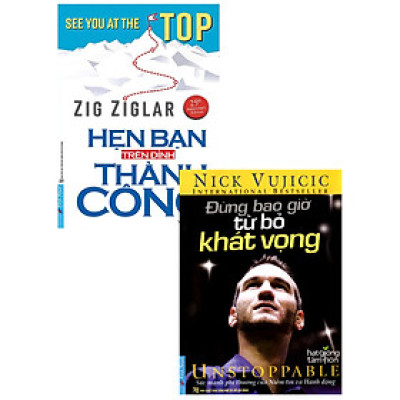 Combo Đừng Bao Giờ Từ Bỏ Khát Vọng + Hẹn Bạn Trên Đỉnh Thành Công (Bộ 2 Cuốn) _FN