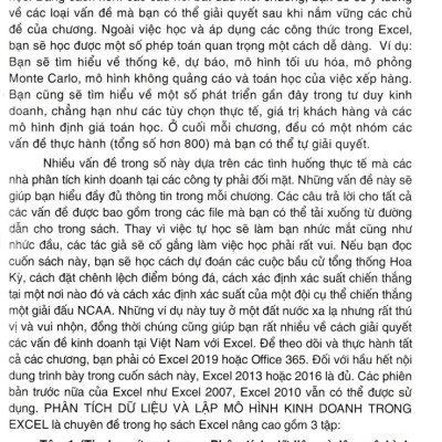 Thực Hành Phân Tích Dữ Liệu Và Lập Mô Hình Kinh Doanh Trong Excel - STK