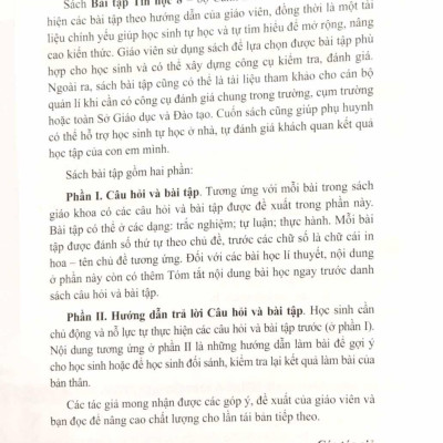 Bài Tập Tin Học 8 (Cánh Diều) (Chuẩn)