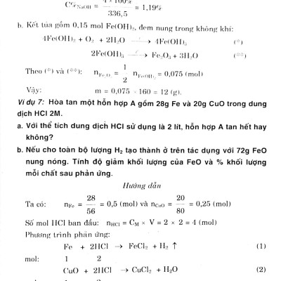 Một Số Vấn Đề Phát Triển Hóa Học Thcs 8-9