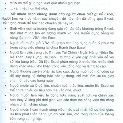 Trở Thành Người Lập Trình VBA Chuyên Nghiệp Trong Excel