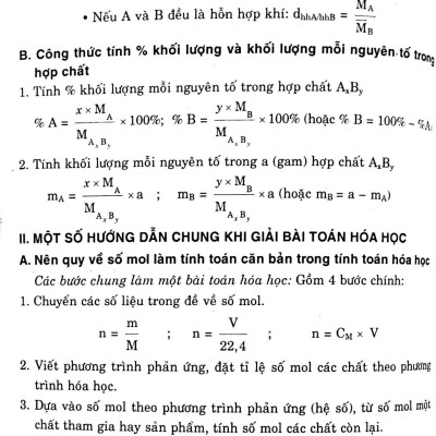 Một Số Vấn Đề Phát Triển Hóa Học Thcs 8-9