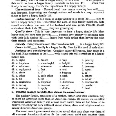 Bài Tập Tiếng Anh Lớp 12 ( Không Đáp Án)