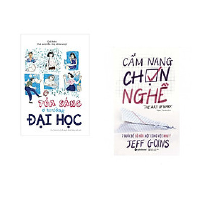 Combo 2 cuốn sách: Tỏa Sáng Ở Trường Đại Học  + Cẩm Nang Chọn Nghề