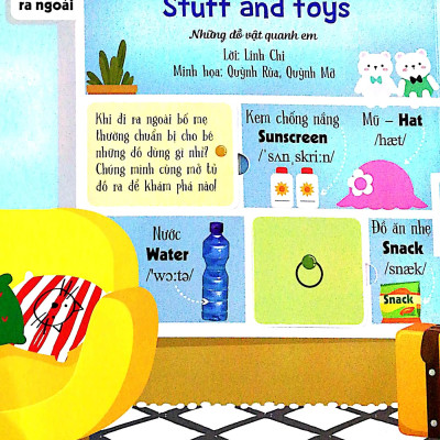 Sách Lift The Flap - Lật Mở Khám Phá - Những Đồ Vật Quanh Em