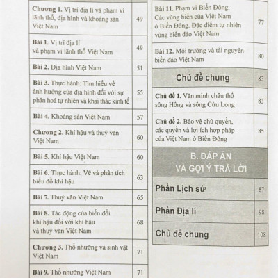 Bài Tập Lịch Sử Và Địa Lí 8 (Cánh Diều) (2023)