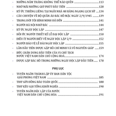Kỷ Niệm 80 Năm Quốc Khánh Nước Cộng Hòa Xã Hội Chủ Nghĩa Việt Nam: Cách Mạng Tháng Tám Năm 1945 - Sự Kiện Và Nhân Chứng 
