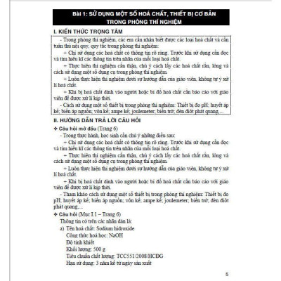 Sách - Hướng Dẫn Trả Lời Câu Hỏi Khoa Học Tự Nhiên Lớp 8 - Bám Sát SGK Kết Nối Tri Thức Với Cuộc Sống - Hồng Ân