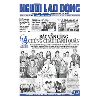 Nhật báo Người Lao Động từ ngày 19-05-2025 đến 25-05-2025