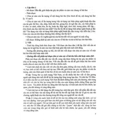 Sách - Hướng Dẫn Nói Và Viết Văn Biểu Cảm - Tự Sự - Thuyết Minh Lớp 7 - Biên Soạn Theo Chương Trình GDPT Mới - Hồng Ân