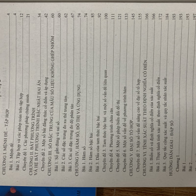 Bài tập nâng cao và một số chuyên đề toán 10-  Đại số-  xác xuất thống kê