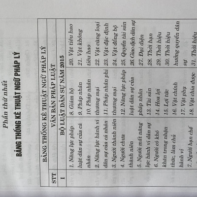 Từ Điển Thuật Ngữ Pháp Lý Thông Dụng