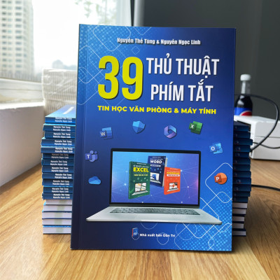 Sách 39 Thủ Thuật Phím Tắt Tin Học Văn Phòng Giúp X3 Hiệu Suất Công Việc Cho Người Đi Làm