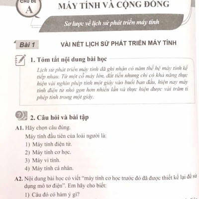Bài Tập Tin Học 8 (Cánh Diều) (Chuẩn)