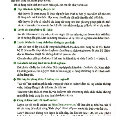 PENBOOK - Luyện đề thi tốt nghiệp THPT môn Sinh học - Cập nhật theo xu hướng mới nhất 