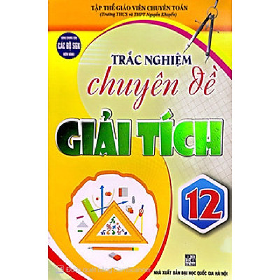 Sách  - Trắc nghiệm chuyên đề giải tích 12 (HA)