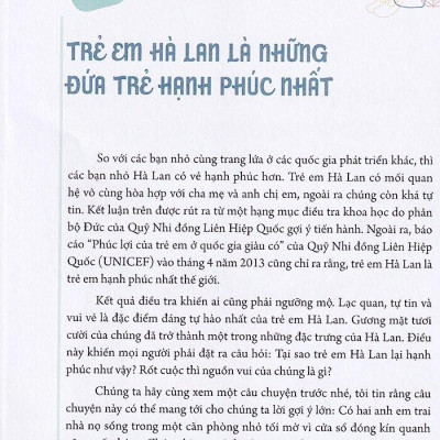 Phương Pháp Giáo Dục Đặc Biệt Của Cha Mẹ Hà Lan