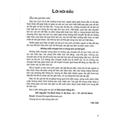 Sách - Những Mẩu Chuyện Thú Vị Trong Lịch Sử Thế Giới - Hồng Ân