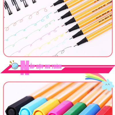 SET bút kim STABILO Point 88 0.4mm (PT88) - Vỉ 10 cây (PT8810C)