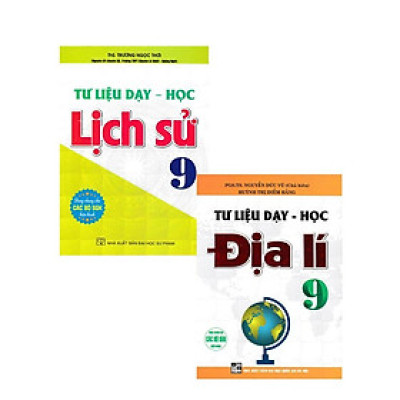 Sách - Tư Liệu Dạy Học - Lịch Sử + Địa Lí Lớp 9 - Dùng Chung Cho Các Bộ SGK Hiện Hành - Hồng Ân