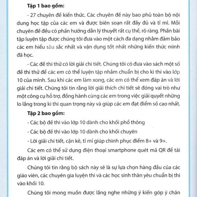 Chinh Phục Kỳ Thi Tiếng Anh Vào Lớp 10 - Tập 1