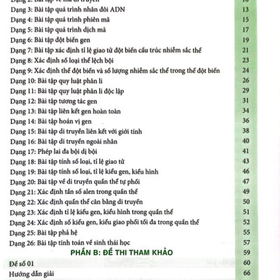 PENBOOK - Luyện đề thi tốt nghiệp THPT môn Sinh học - Cập nhật theo xu hướng mới nhất 