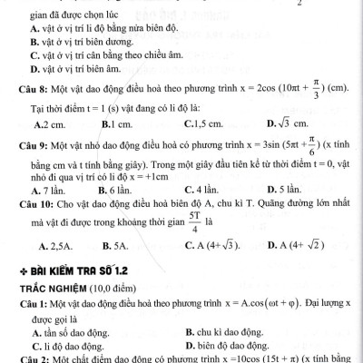 Đề Kiểm Tra, Đánh Giá Vật Lí 11 (Bám Sát SGK Kết Nối Tri Thức Với Cuộc Sống) - HA