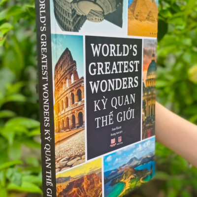 Combo 2 Cuốn Sách Bách Khoa Toàn Thư - Kỳ Quan Thế Giới, Bí Ẩn Của Lịch Sử- Tổng Hợp Kiến Thức Về Lịch Sử, Địa Lý, Du Lịch Khám Phá Thế Giới - Á Châu Books Bìa Cứng, In Màu