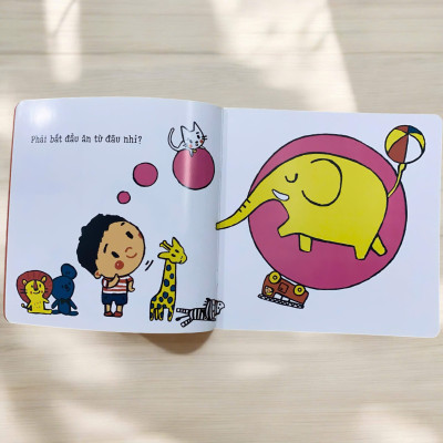 Ehon Bé Ngoan - Combo 5 cuốn Tớ Muốn Ăn Một Con Voi