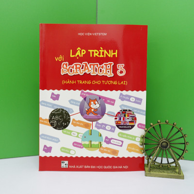 Combo 3 sách Lập trình với Scratch 3, Bài tập nâng cao và Luyện thi tin học trẻ cấp Tiểu học
