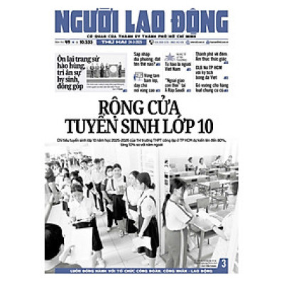 Báo Người Lao Động từ ngày 24-03-2025 đến 30-03-2025