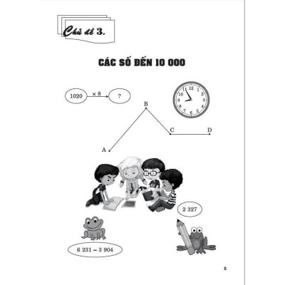 Sách - Hướng Dẫn Giải Bài Tập Toán Lớp 3 - Tập 2 - Bám Sát SGK Chân Trời Sáng Tạo - Hồng Ân