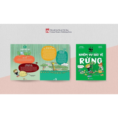 Sách - Nhiệm Vụ Bảo Vệ Rừng - NXB Phụ Nữ