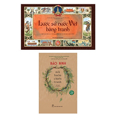 Combo 2 Cuốn Về Lịch Sử Hay: Lược Sử Nước Việt Bằng Tranh+Nỗi Buồn Chiến Tranh 