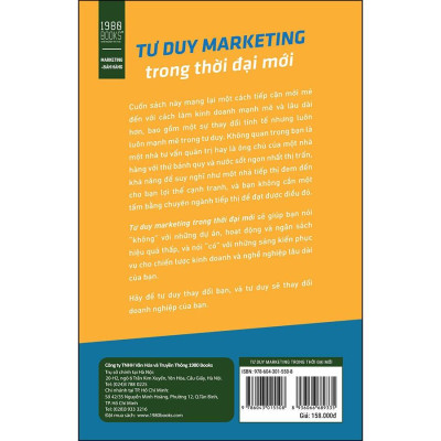 Sách Tư Duy Marketing Trong Thời Đại Mới - BẢN QUYỀN