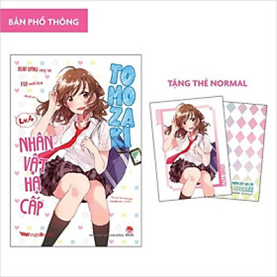 Sách - Nhân vật hạ cấp Tomozaki - level 4