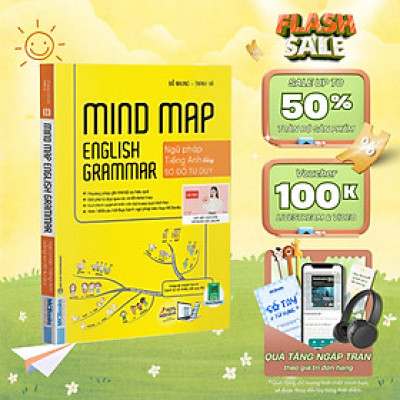 Sách - Mind Map English Grammar – Ngữ pháp tiếng anh bằng sơ đồ tư duy