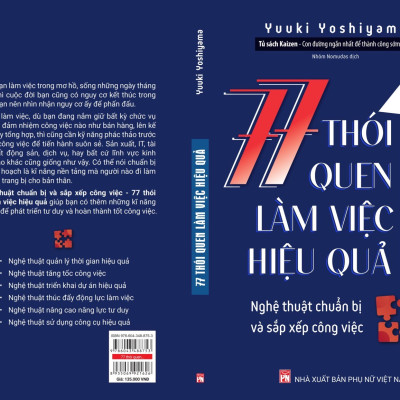 Tủ sách Kaizen -  77 THÓI QUEN LÀM VIỆC HIỆU QUẢ