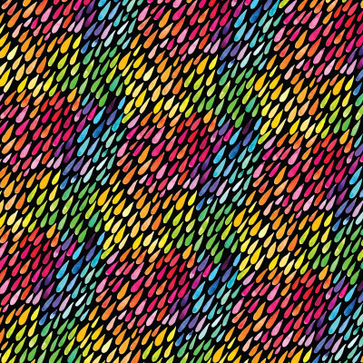 Rainbow Watercolors Gift Wrapping Paper - 24 Sheets: 18 x 24" (45 x 61 cm) Wrapping Paper