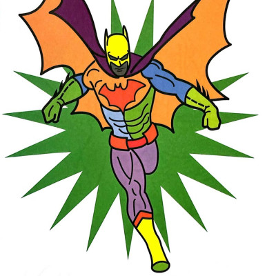 Tô Màu Siêu Anh Hùng: Người Dơi