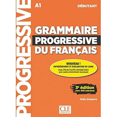 Sách tiếng Pháp - Grammaire Progressive Du Français A1 Débutant