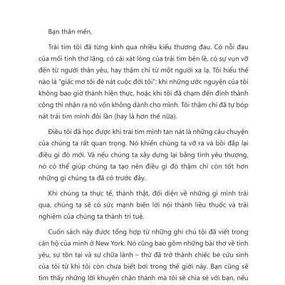 Thơ Cho Những Trái Tim Tan Vỡ